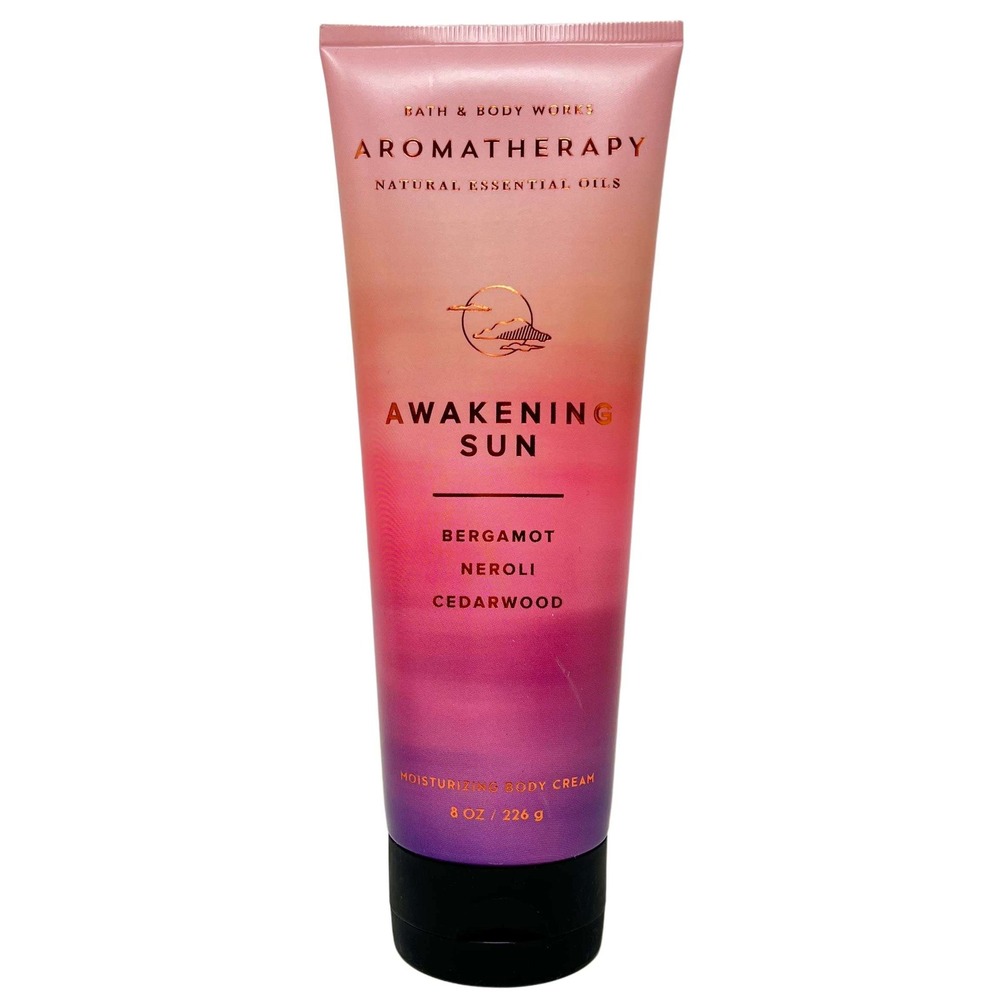 Bath & Body Works Aromatherapy Awakening Sun Body Cream Bergamot Neroli 8oz